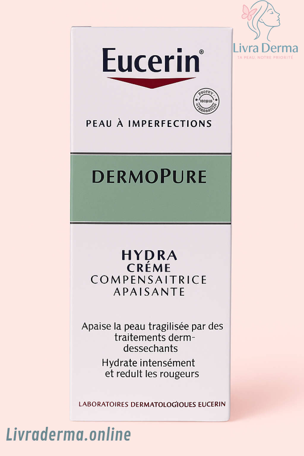 EUCERIN – DermoPure HYDRA Crème Compensatrice Apaisante
