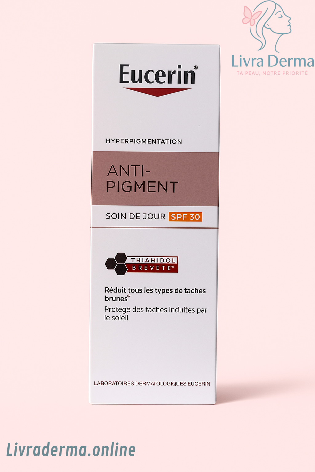 Eucerin Anti-Pigment SPF 30 – L'allié éclat contre les taches
