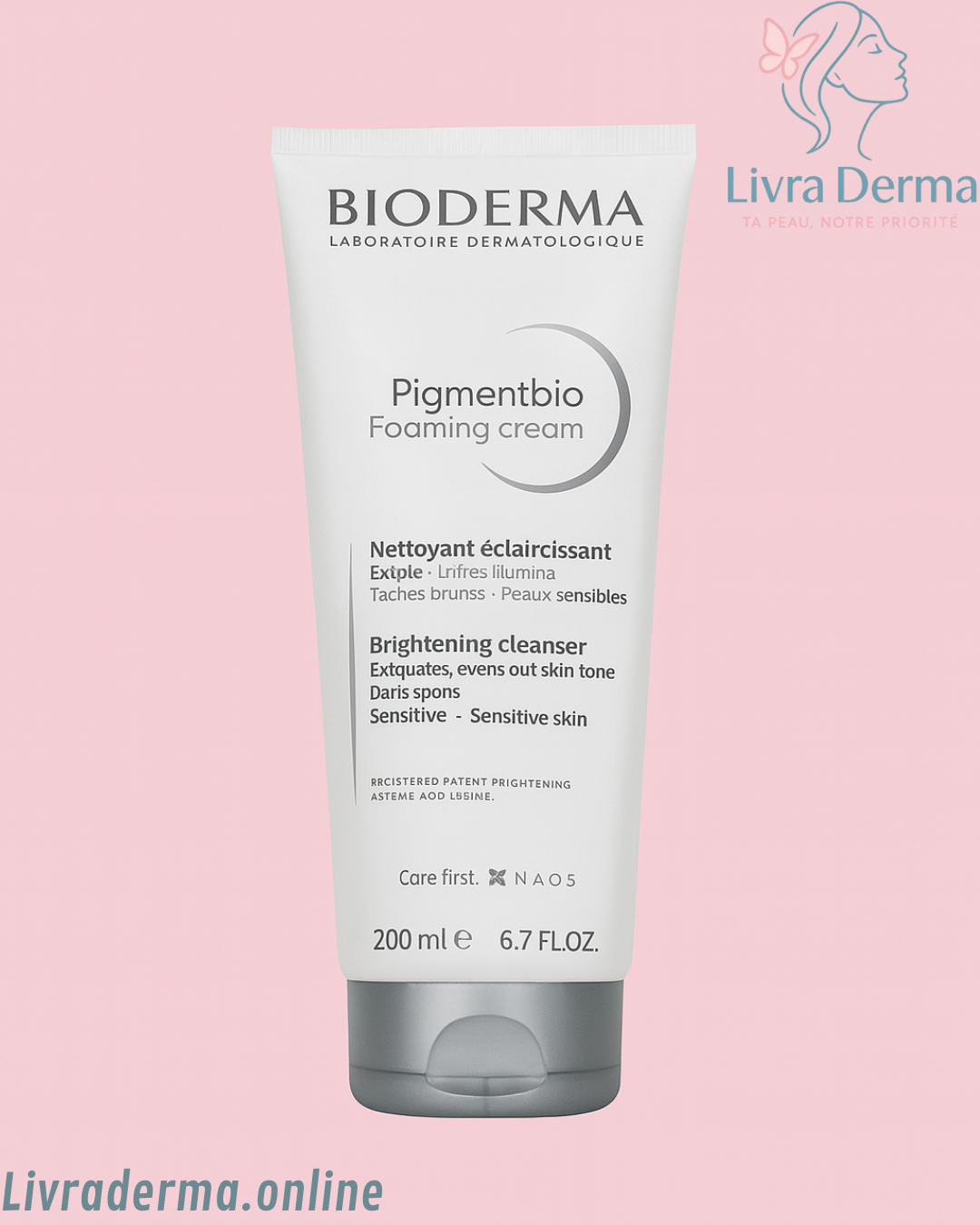 Bioderma Pigmentbio Crème Moussante Éclaircissante – 200 ml