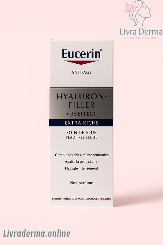 Eucerin Hyaluron-Filler Extra Riche – Confort intense pour peaux très sèches