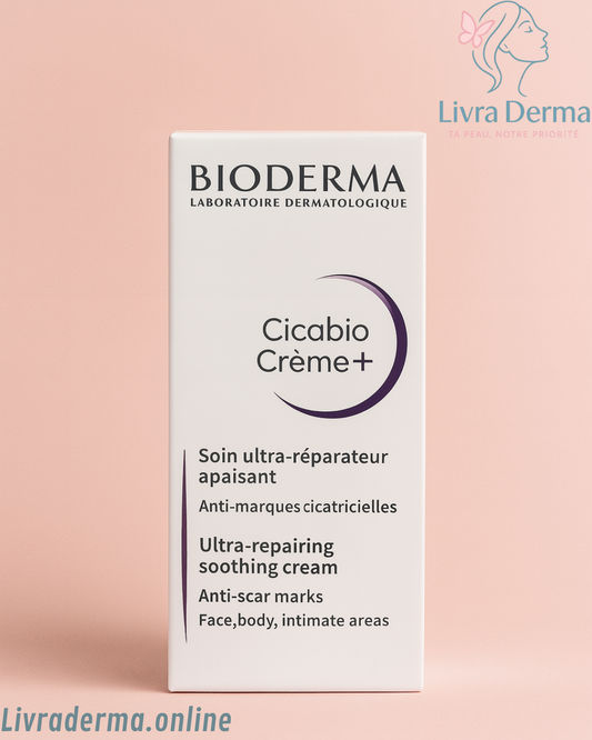 Bioderma Cicabio Crème+ – Soin Réparateur Anti-Marques