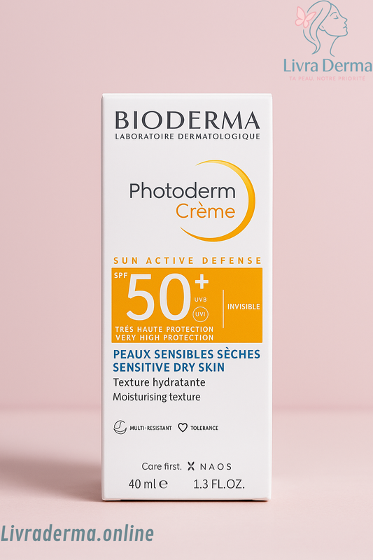 Bioderma Photoderm Crème SPF50+ – Peaux Sensibles Sèches